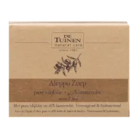 De Tuinen Aleppo Zeep pure olijfolie + 40% laurierolie (150 gr)