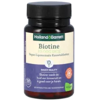 Holland & Barrett Biotine 10.000 mcg Vegan Liposomale Kauwtabletten (120 kauwtabletten)