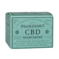 Holland & Barrett CBD Nachtcrème, 50ml