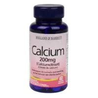 Holland & Barrett Calcium Citraat, 200mg (60 Tabletten)