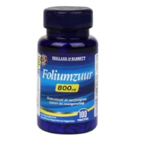 Holland & Barrett Foliumzuur, 800mcg (100 Tabletten)
