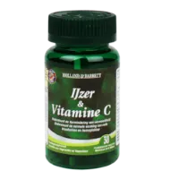 Holland & Barrett IJzer + Vitamine C (30 Tabletten)