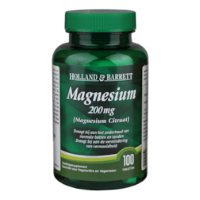 Holland & Barrett Magnesium Citraat, 200mg (100 Tabletten)