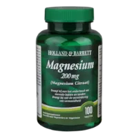 Holland & Barrett Magnesium Citraat, 200mg (100 Tabletten)