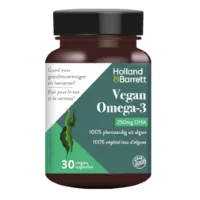 Holland & Barrett Vegan Omega-3 met DHA (30 Capsules)