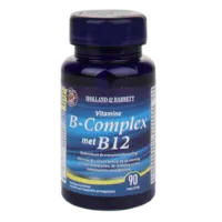 Holland & Barrett Vitamine B-Complex + B12 (90 Tabletten)