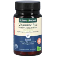 Holland & Barrett Vitamine B12 Vegan Liposomale Kauwtabletten (120 kauwtabletten)