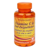 Holland & Barrett Vitamine C & Zink (60 Zuigtabletten)