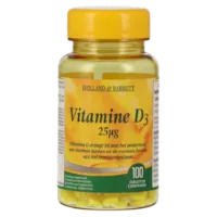 Holland & Barrett Vitamine D3, 25mcg (100 Tabletten)