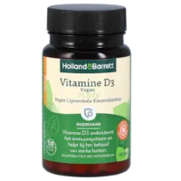 Holland & Barrett Vitamine D3 25mcg Vegan Liposomale Kauwtabletten (120 kauwtabletten)