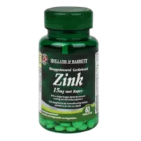 Holland & Barrett Zink Met Koper, 15mg (60 Tabletten)