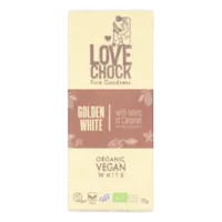 Lovechock Golden White Organic Vegan Chocolate Bio (70gr)
