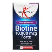 Lucovitaal Biotine Forte, 10.000mcg (60 Zuigtabletten)