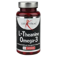 Lucovitaal L-Theanine Omega-3 (90 Capsules)
