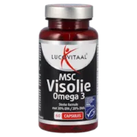 Lucovitaal MSC Visolie Omega 3 (60 capsules)