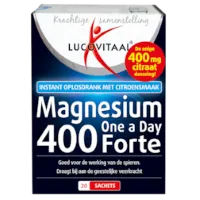 Lucovitaal Magnesium Forte, 400mg (20 Sachets)