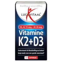 Lucovitaal Vitamine K2 + D3 (60 capsules)