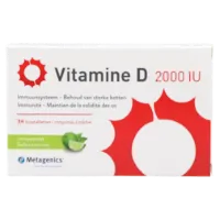 Metagenics Vitamine D 2000 i.e.(84 kauwtabletten)