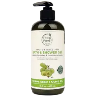 Petal Fresh Moisturizing Bath & Shower Gel Grape Seed & Olive Oil (475ml)