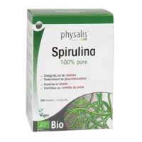 Physalis 100% Puur Spirulina Tabletten Bio (200 Tabletten)