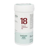 Schüssler Zout 18 Calcium Sulfuratum D6 (400 Tabletten)