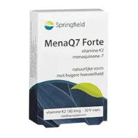 Springfield MenaQ7 Forte Vitamine K2 (30 Capsules)