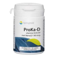 Springfield ProKa-D vitamine K2 & D3 (30 capsules)