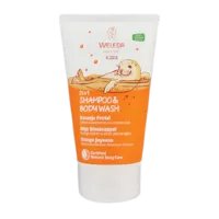Weleda Kids 2in1 Shampoo & Body Wash Blije Sinaasappel (150ml)